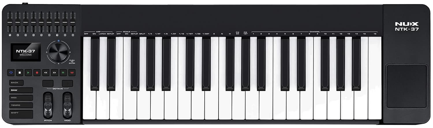 NTK-Series MIDI Keyboard Controllers — NTK-37 MIDI Control Keyboard