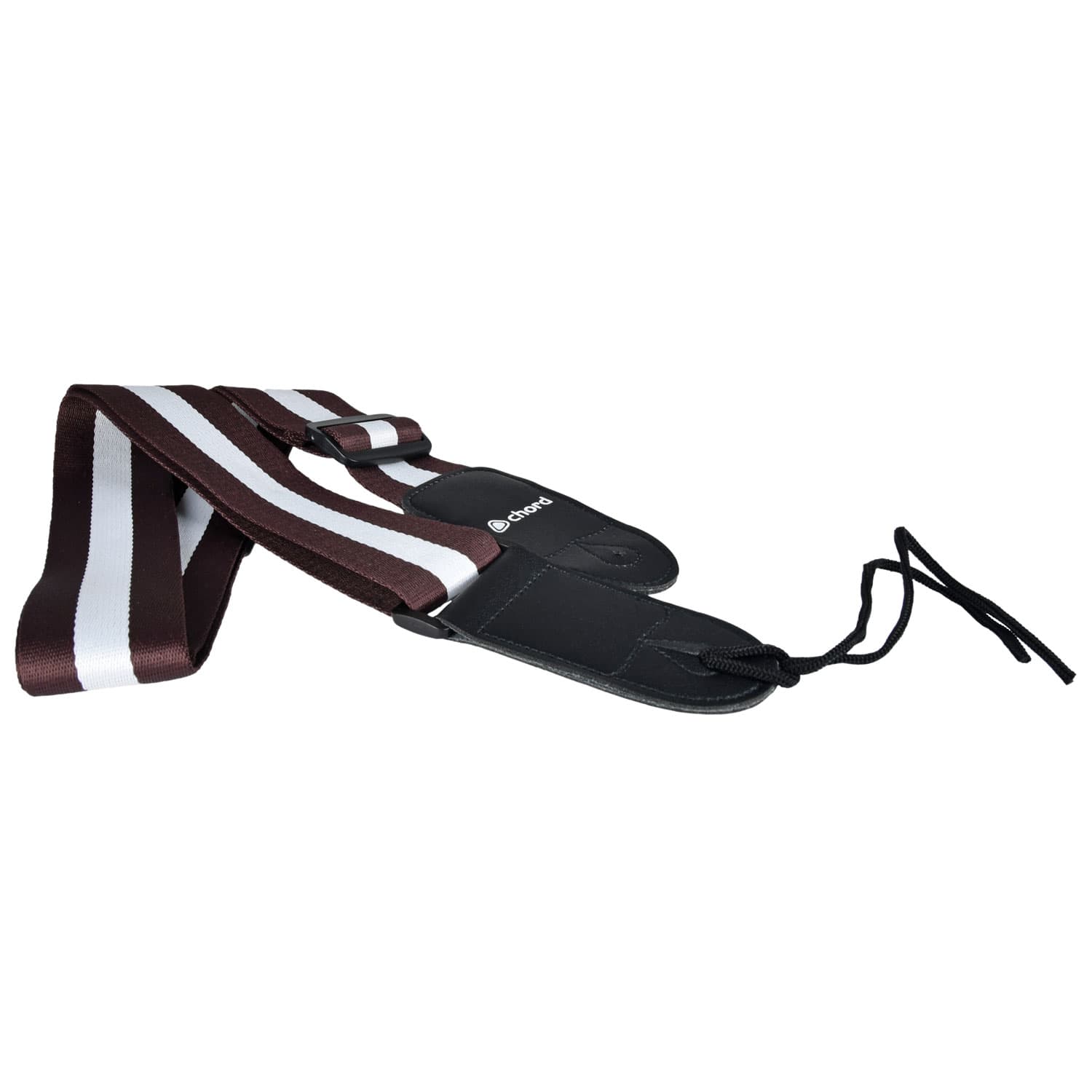 Guitar Straps - Nylon Webbing — Guitar Strap Webbing Brown & White