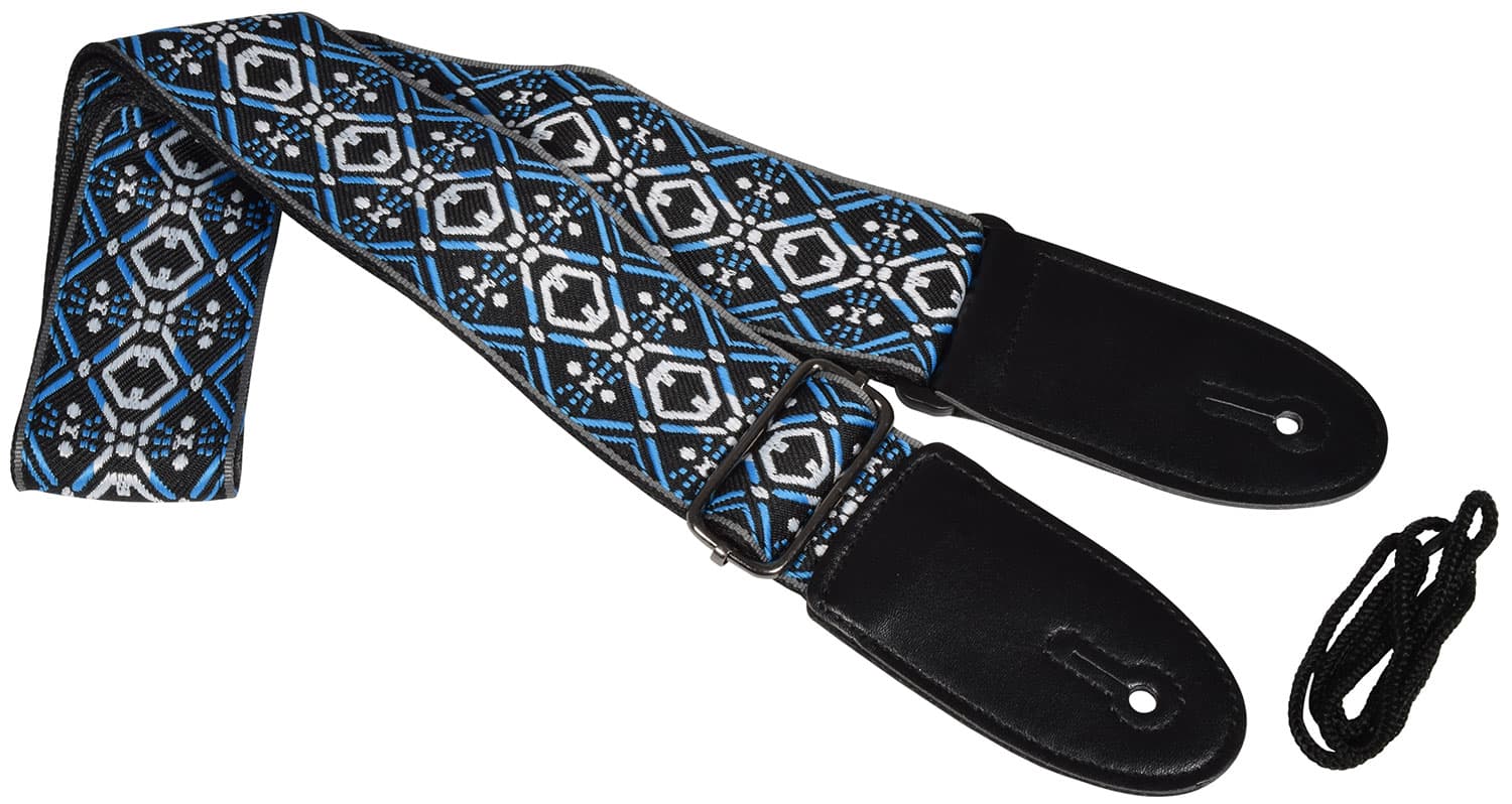 Deluxe Embroidered Design Guitar Straps