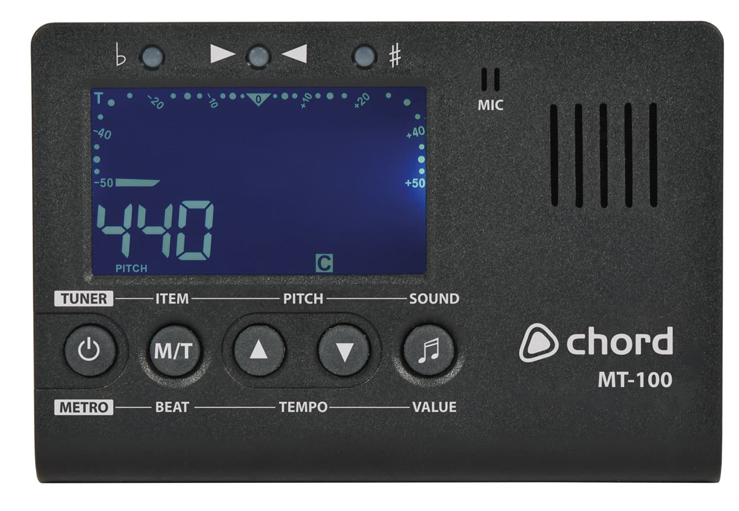 MT-100 Metro-Tuner & Pitch Generator — MT-100 Metro-Tuner + Pitch Generator