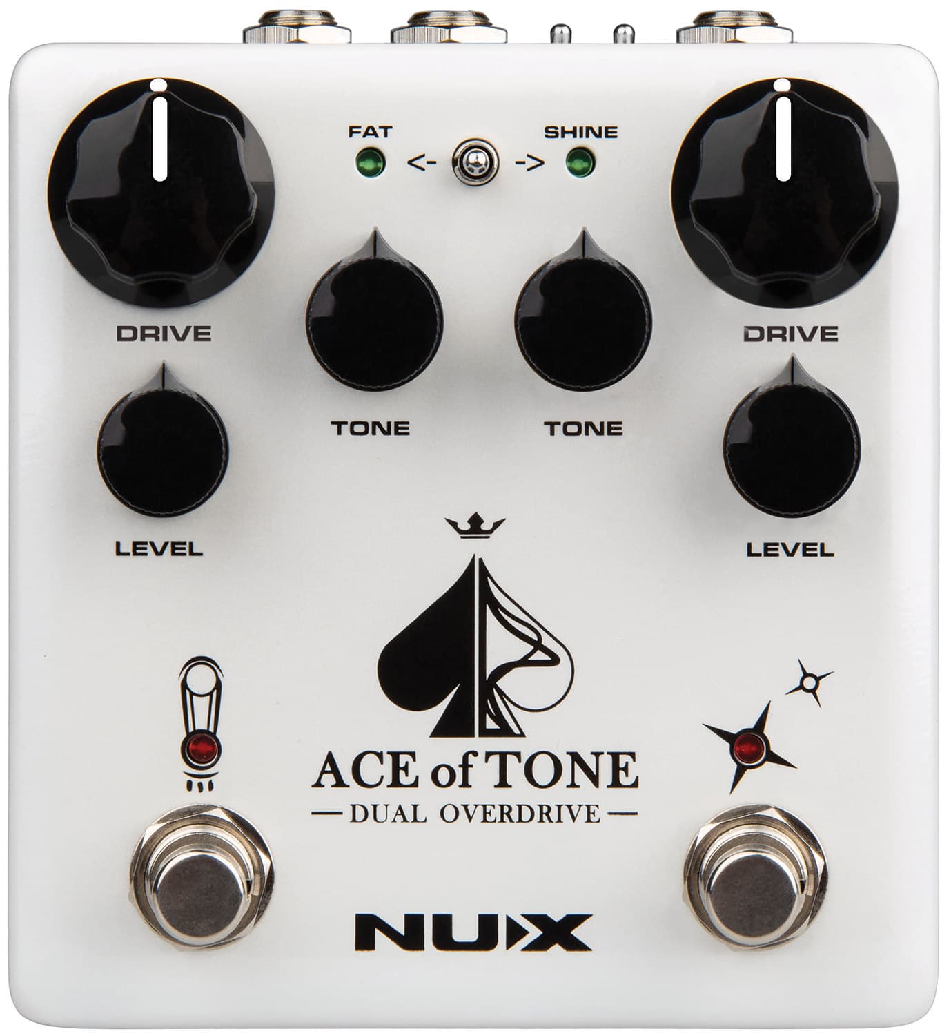 Ace of Tone Dual Stacked Overdrive Pedal