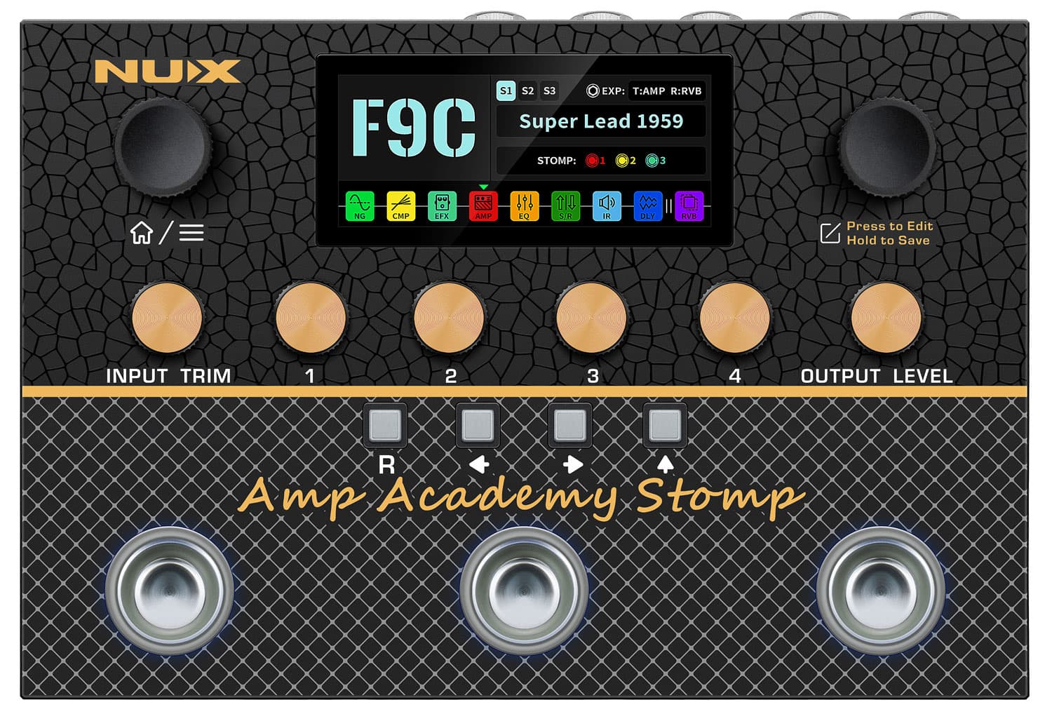Amp Academy Stomp Pedal