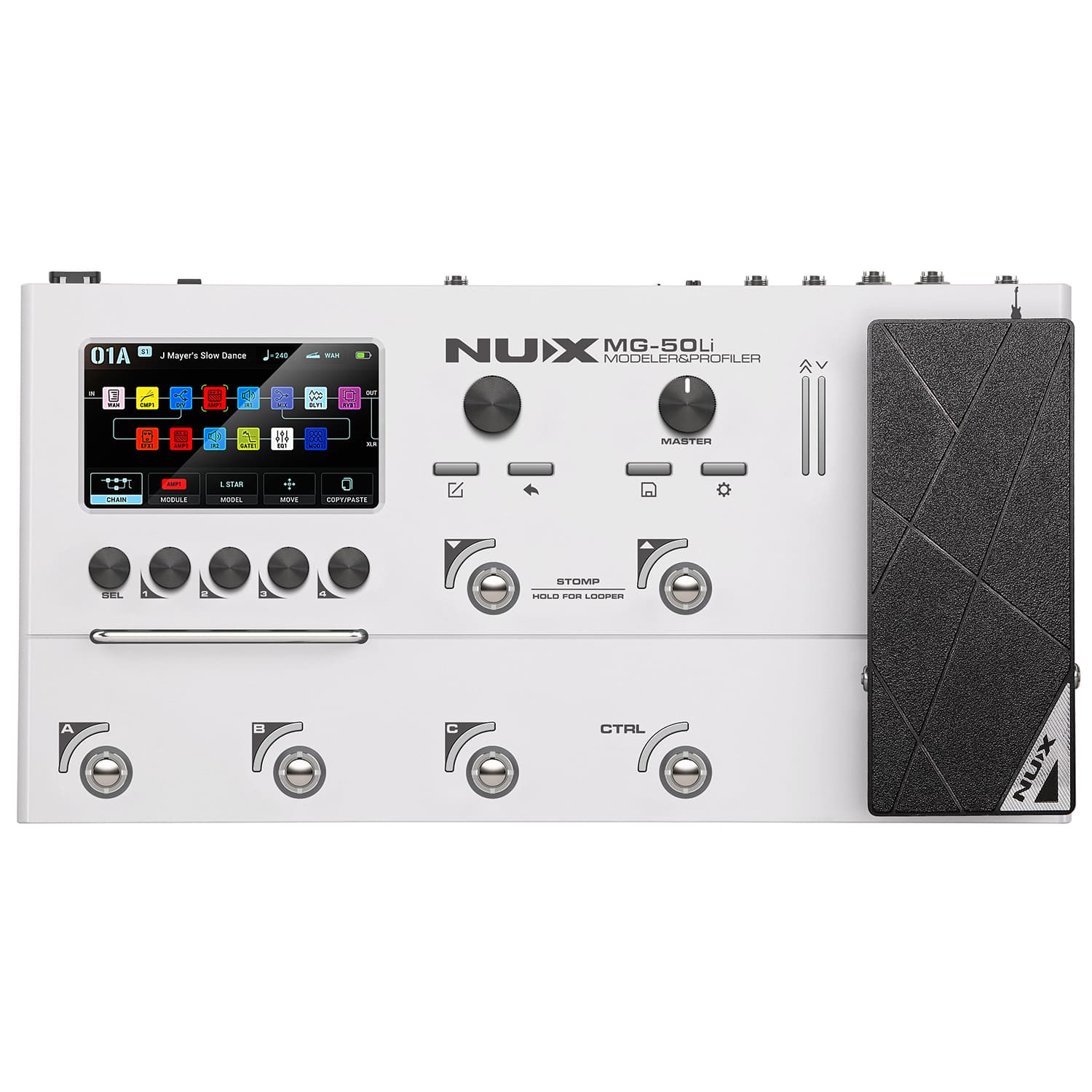 MG-50li Guitar Multi-FX Modeler & Profiler — MG-50li Guitar Multi-FX Cloud White