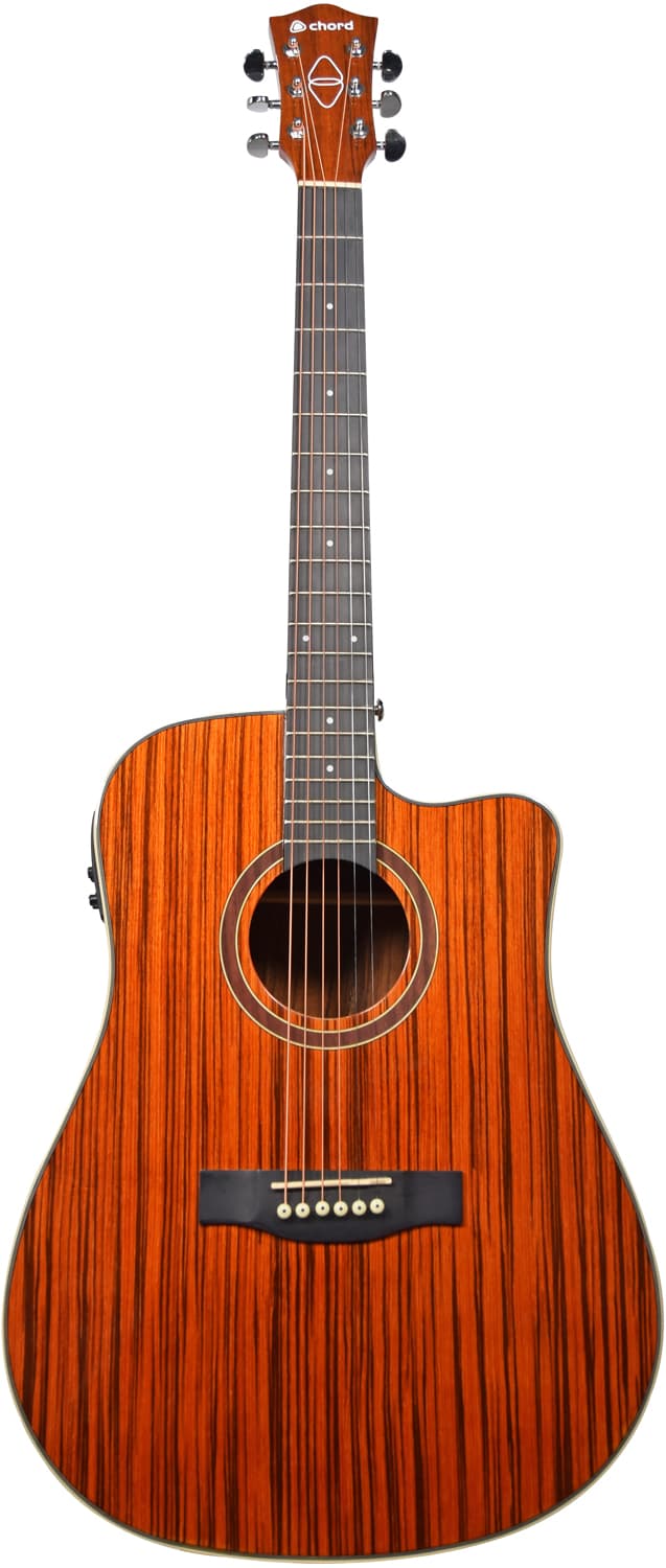 Sundown Electro-Acoustic Western Guitar — Sundown Electro-Acoustic Western Guitar - Dark Zebrano