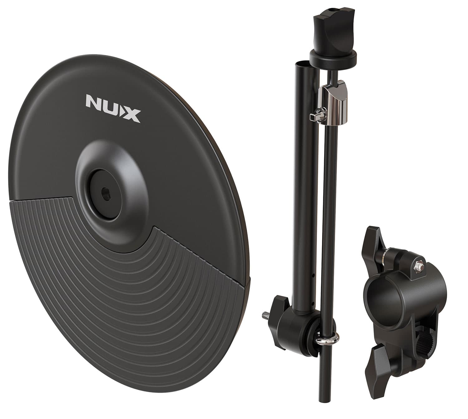 Add-on Cymbal Trigger with Mounting Arm for DM-210 — Add-on 10" Cymbal Set for DM-210