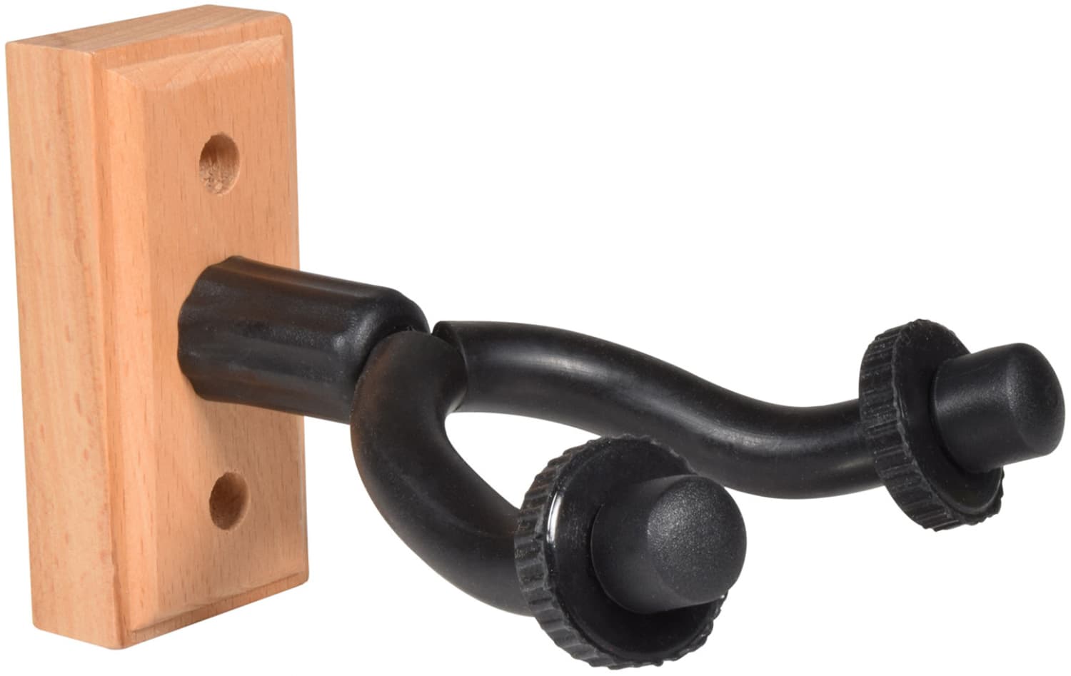 Wall Mount Guitar Hanger - Wooden Base — Wall Mount Guitar Hanger with Wooden Base
