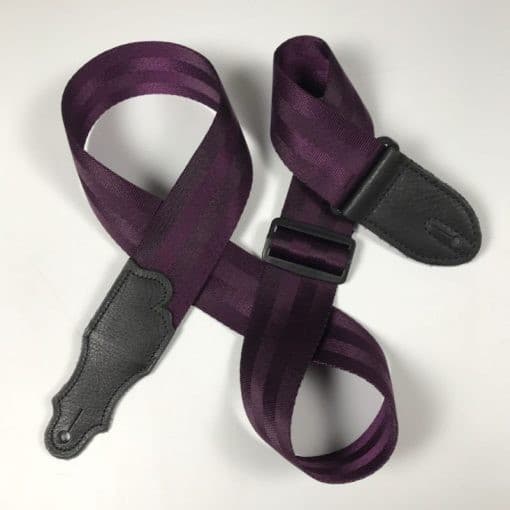 2 IN PURPLE NYLON / BLACK GLOVE LEATHER