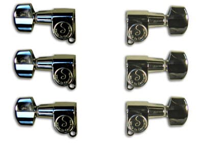 RICKENBACKER M6 MACHINEHEAD SET - CHR