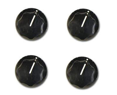 RICKENBACKER VINTAGE KNOB SET (4)