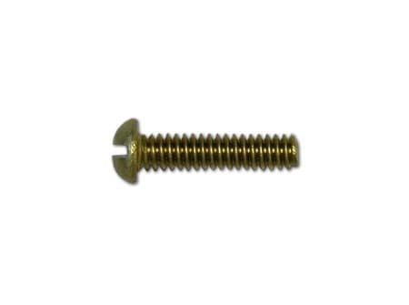 RIC SCREW M/S 4-40 X 1/2 RD SLT BR