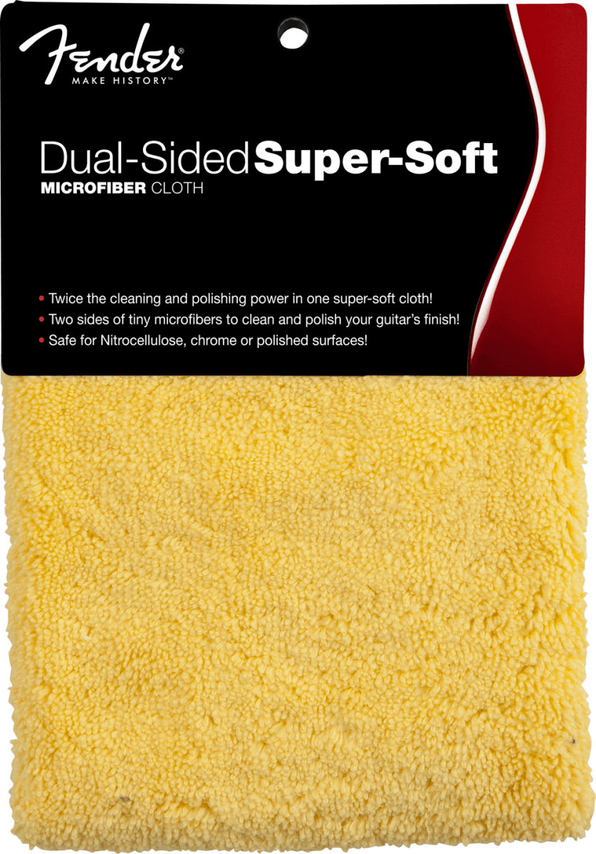SUPER SOFT MICROFIBER CLOTH YELLOW