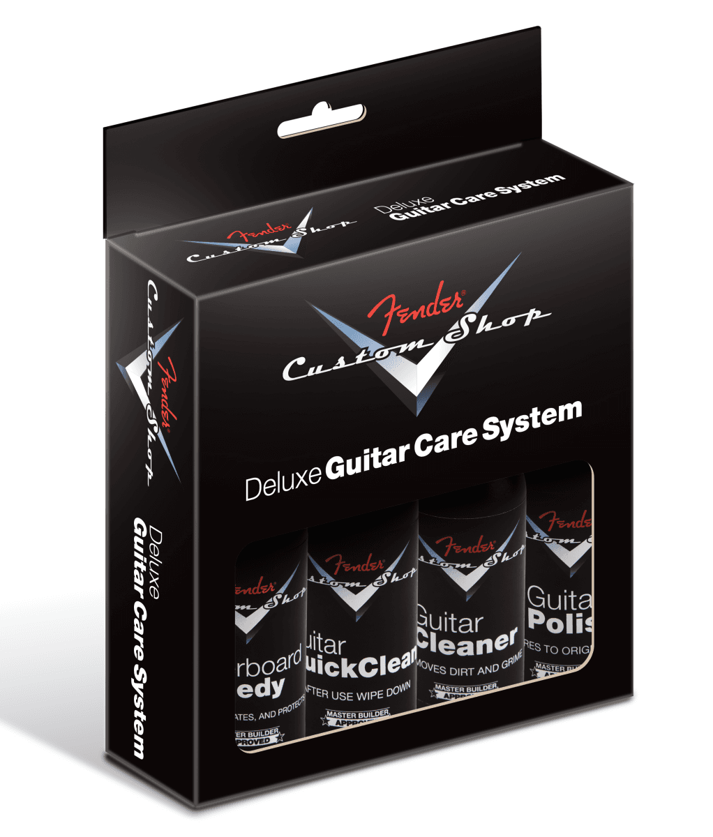 CS DELUXE GUITAR CARE KIT 4 PACK