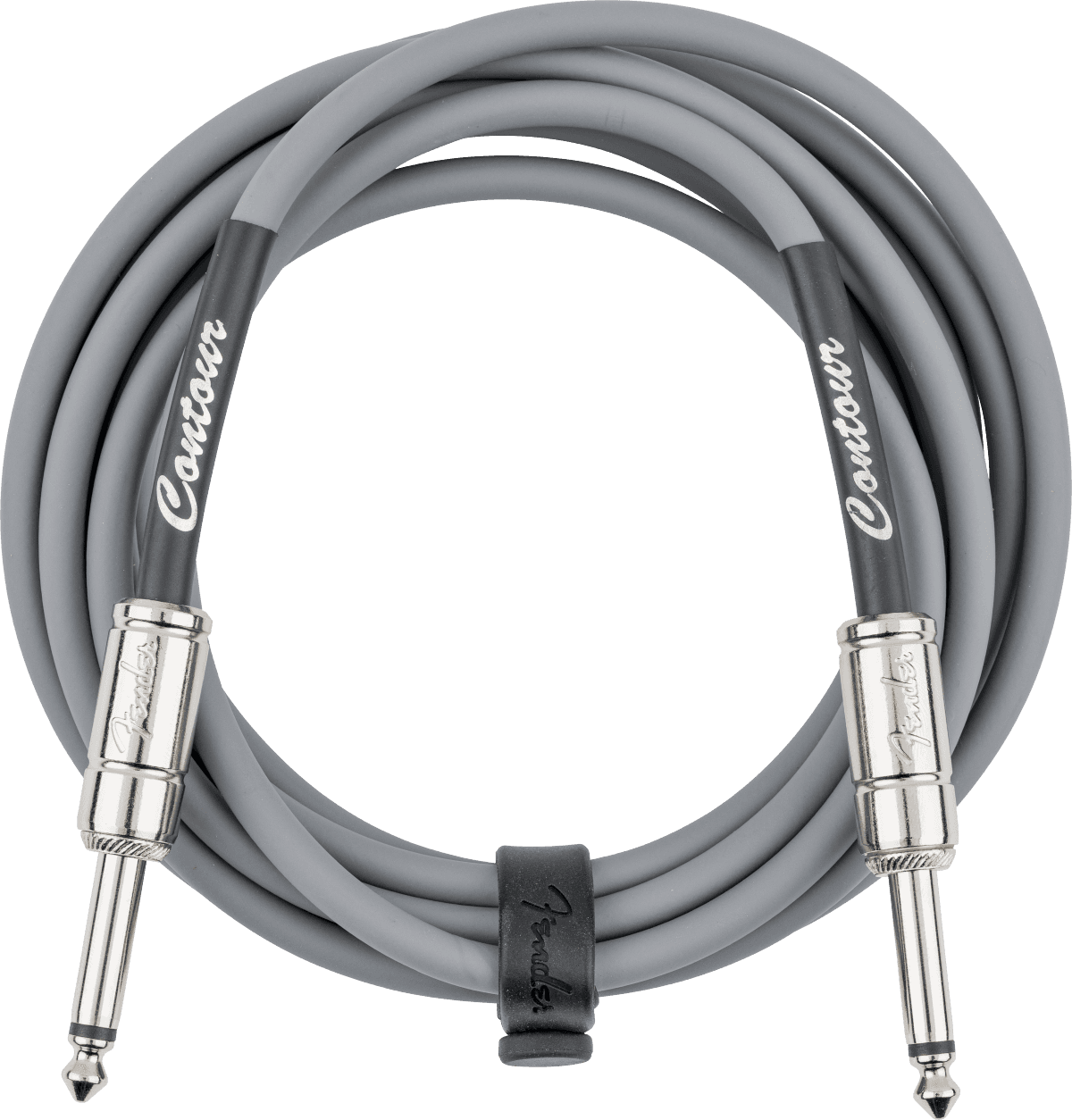 FENDER CONTOUR CABLE 10FT INCA SILVER