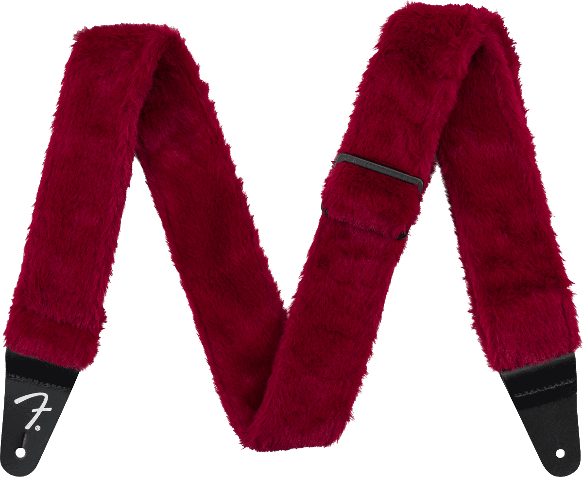 POODLE PLUSH STRAP RED