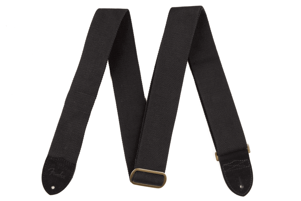 COTTON/LEATHER STRAP BLACK 2 INS