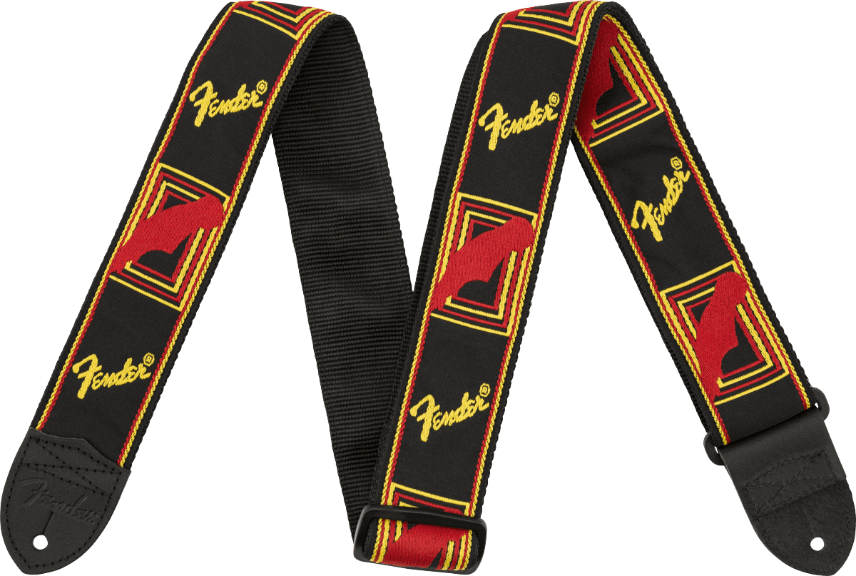 BLK/YELLOW/RED MONO STRAP