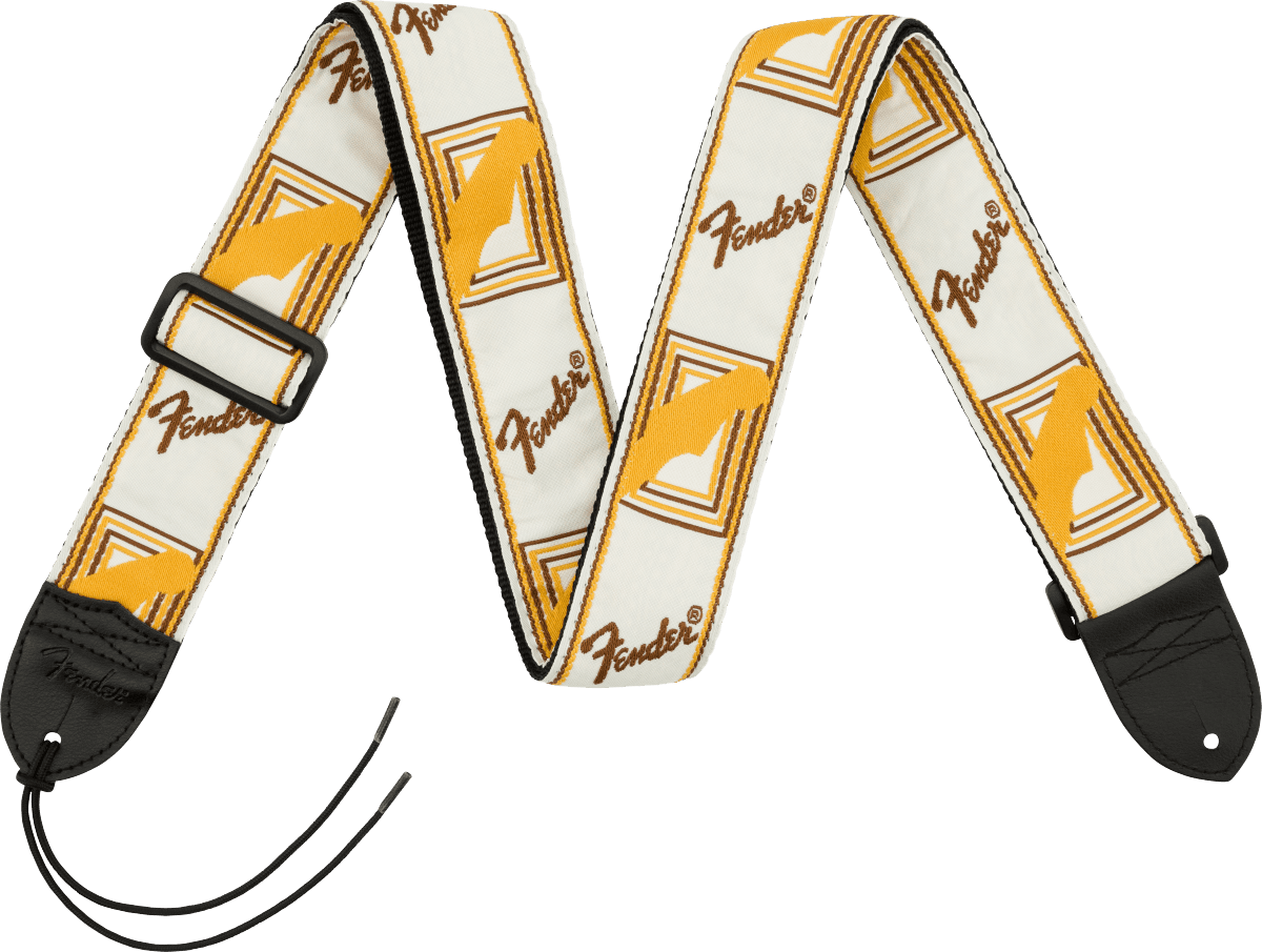 WHITE/BROWN/YELLOW MONO STRAP