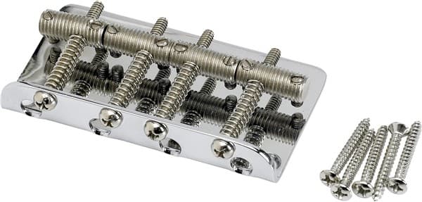 PURE VTG BASS BRIDGE ASSBLY NICKEL/CHR