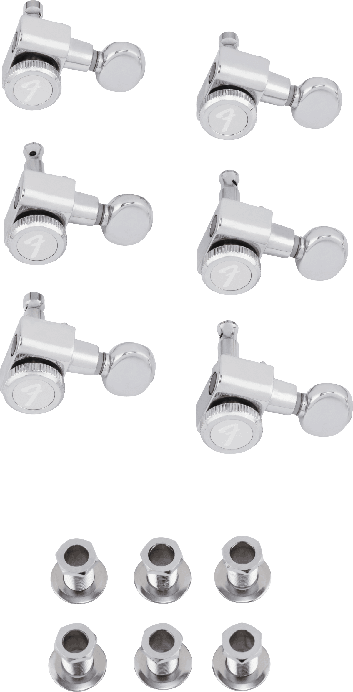LOCKING TUNERS CHROME VINT BUTTON