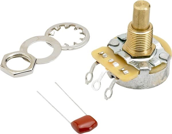 500K SOLID SHAFT POT (VOL OR TONE)