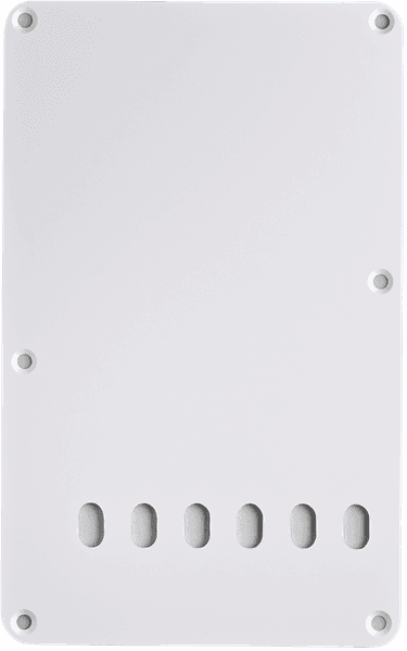 BACKPLATE VINTAGE STYLE STRAT WHT