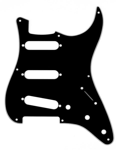 P/G VINTAGE STRAT B/W/B 8 HOLE S/S/S