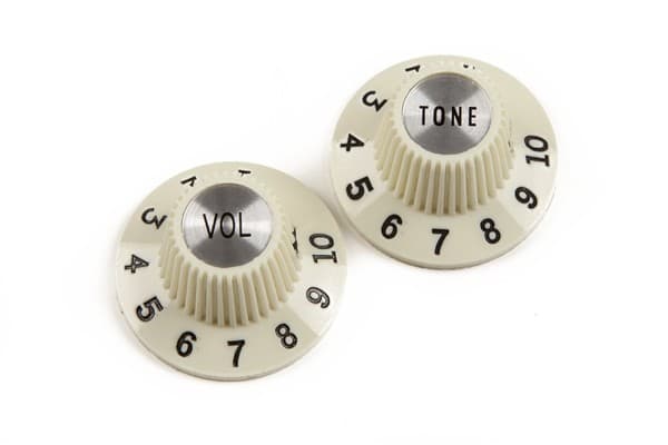 PURE VINTAGE 1965 JAZZMASTER KNOBS (2)