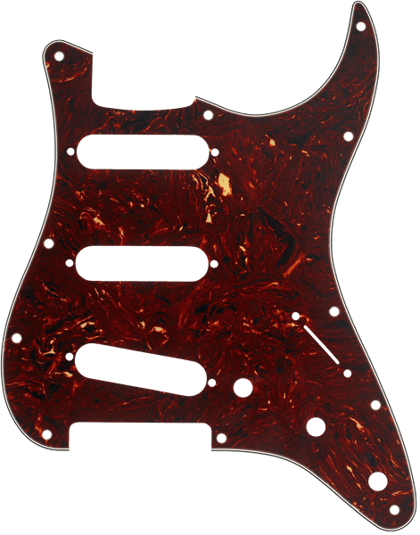PICKGUARD STRAT TORT SHELL 11-HOLE