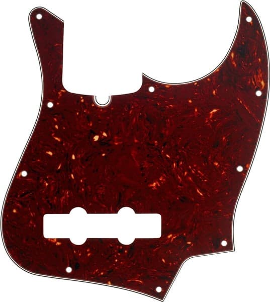 PICKGUARD JAZZ BASS 10 HOLE T/SHELL