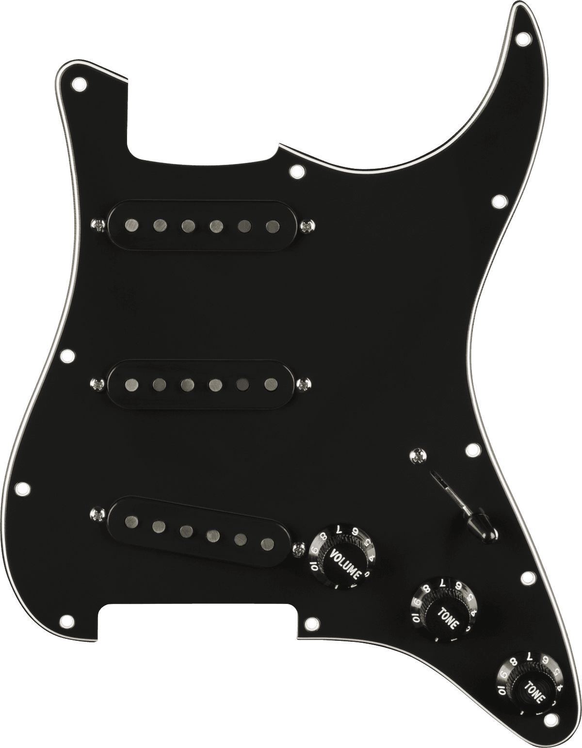 PRE-WIRED STRAT PICKGUARD PURE VINTAGE