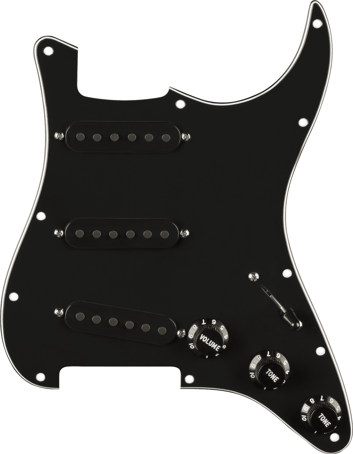 PRE-WIRED STRAT PICKGUARD PURE VINTAGE