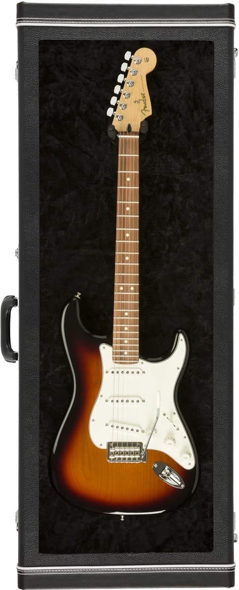 GUITAR DISPLAY CASE BLACK