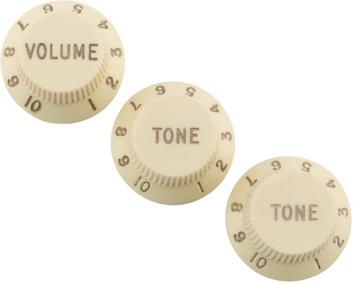ROADWORN STRAT KNOBS AGED WHITE