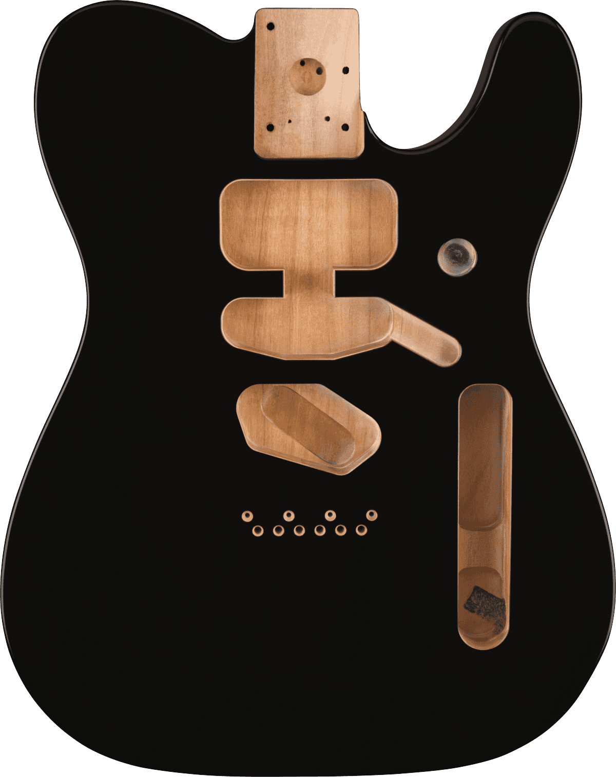 DELUXE SERIES TELE BODY SSH BLACK
