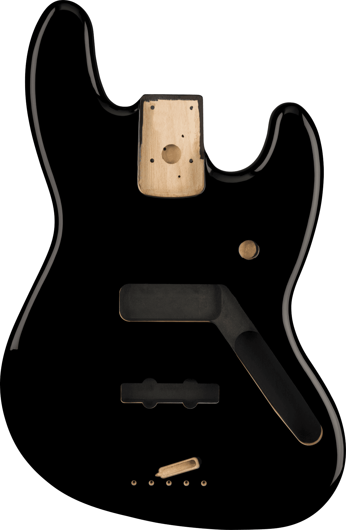 STANDARD SERIES JAZZ BASS BODY BLACK