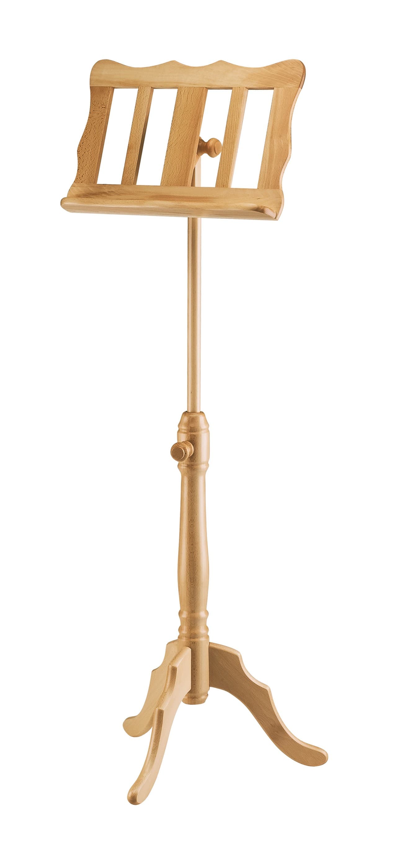 K+M WOODEN MUSIC STAND - BEECH