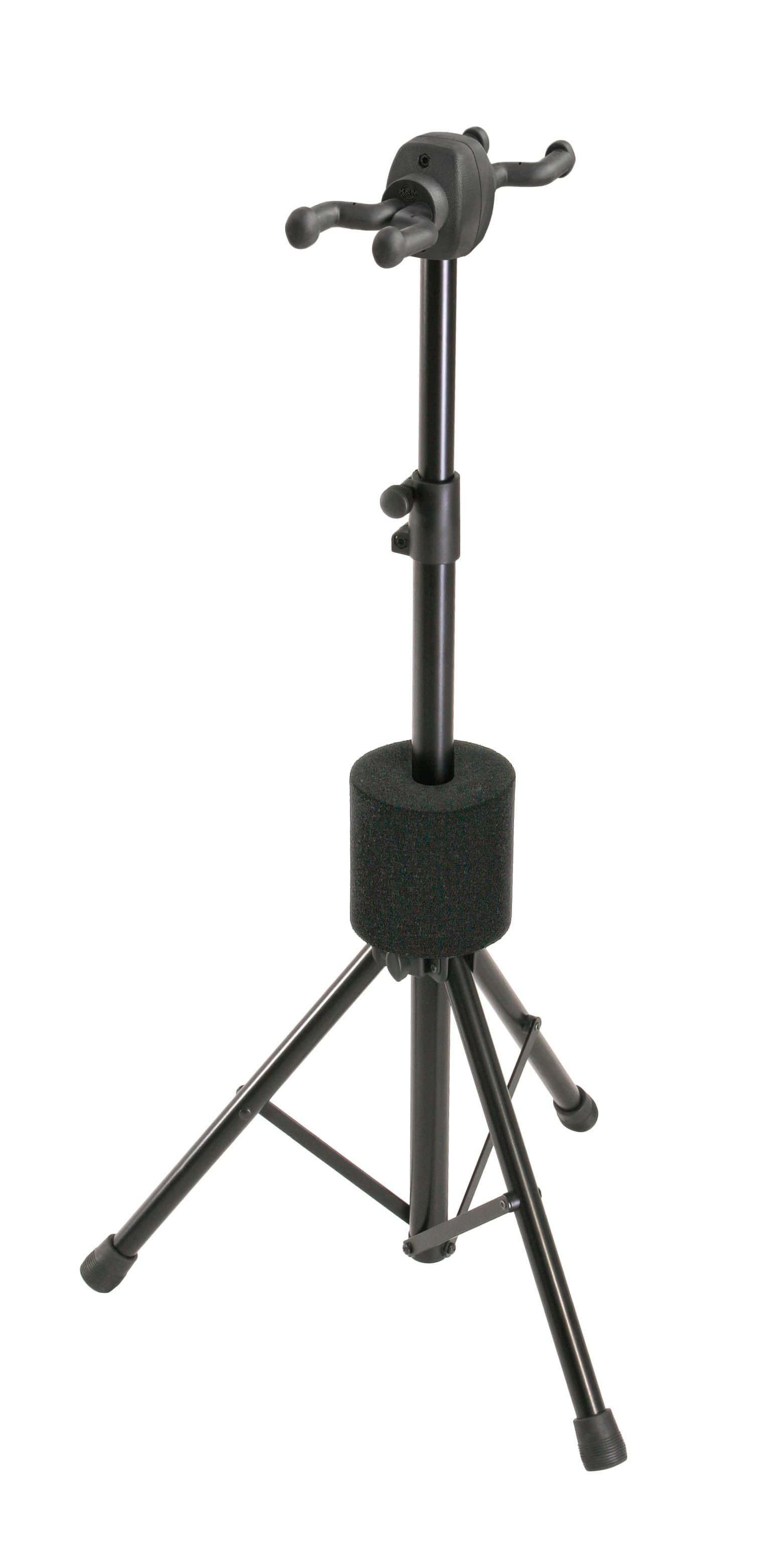 K+M DOUBLE GUITAR STAND BLACK