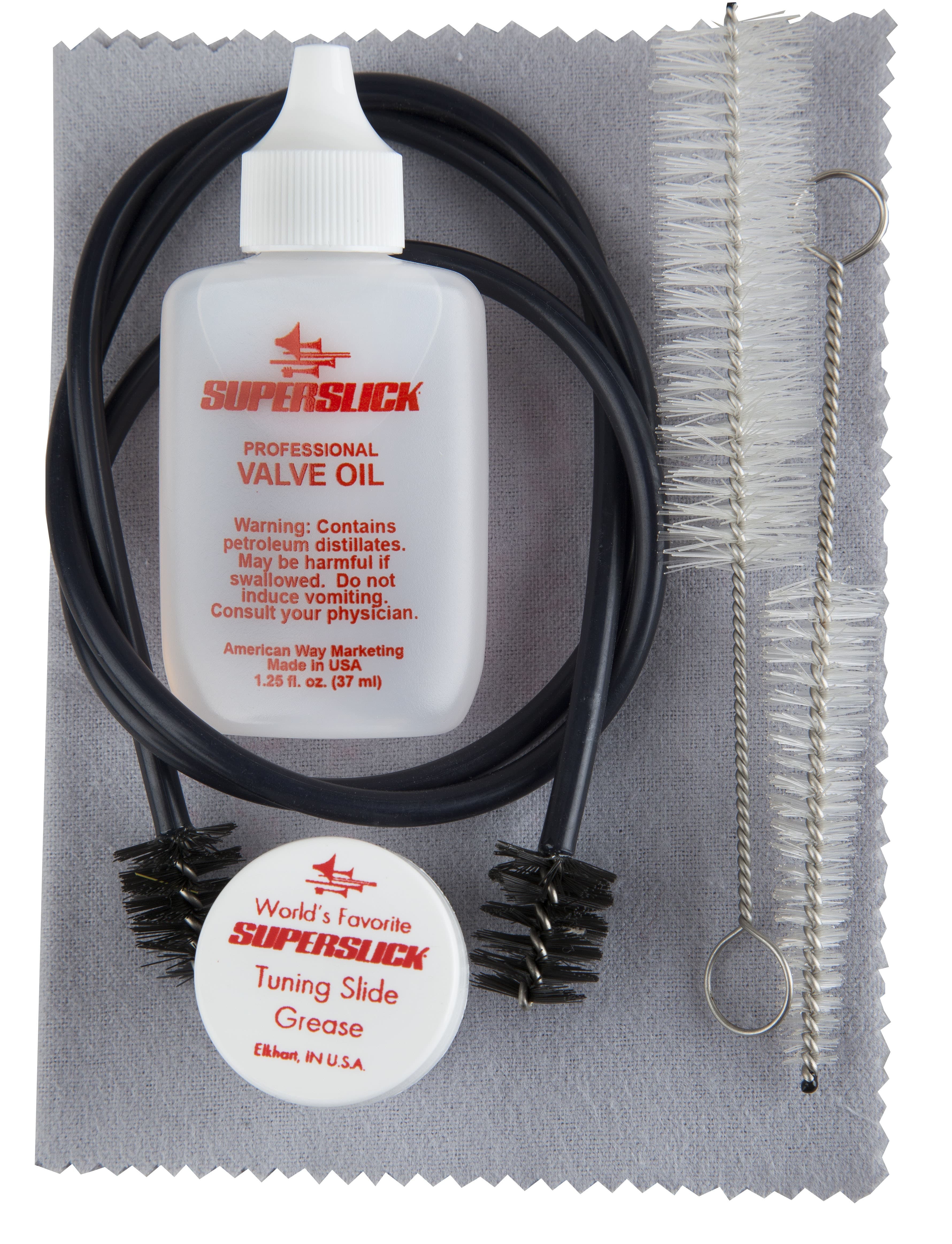 SUPERSLICK TRUMPET LACQ. CARE KIT W/VO2Q