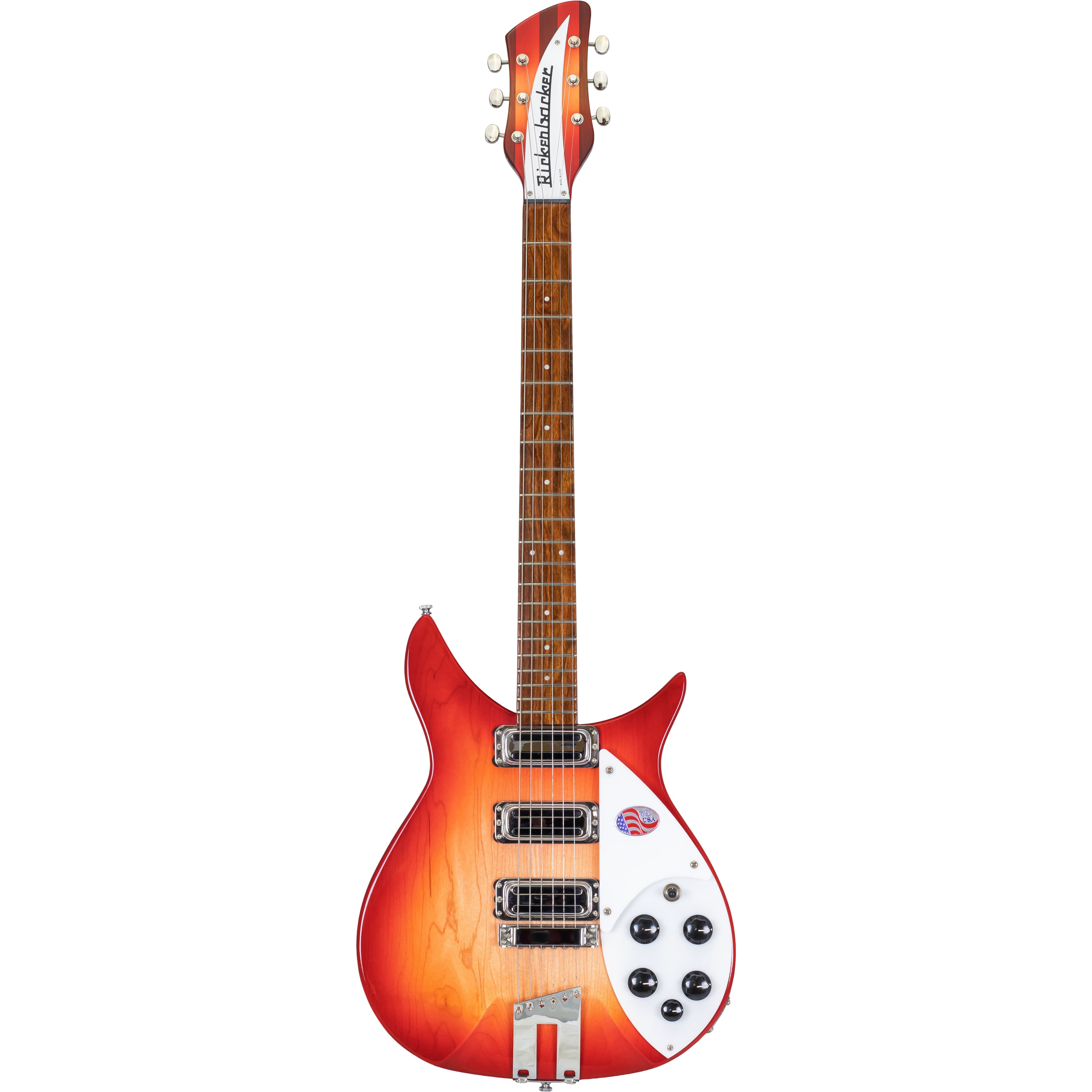 RICKENBACKER 350V63 LIVERPOOL FIREGLO