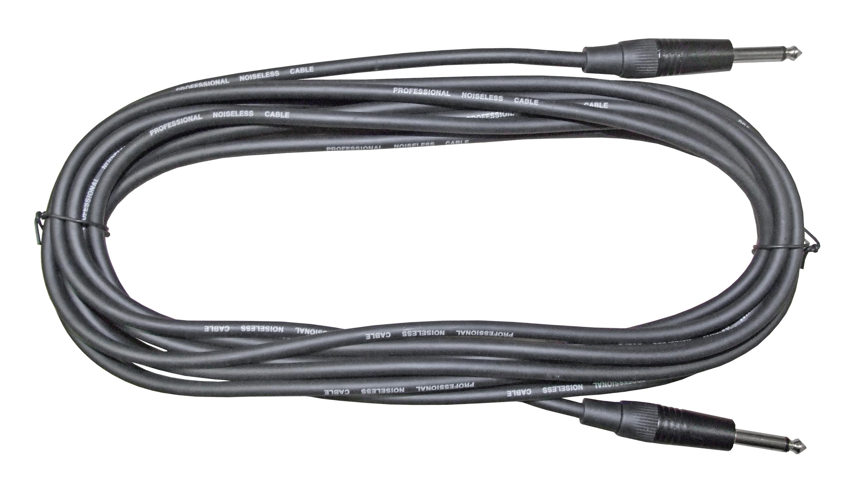 ROSETTI 20' BLACK GUITAR LEAD ST-ST