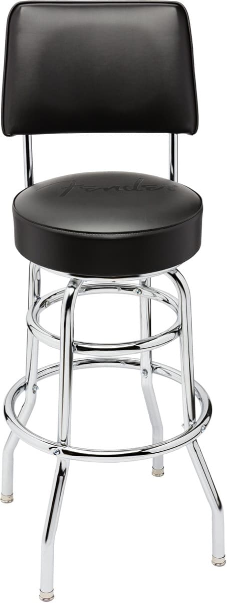 BACKREST BARSTOOL 30 INS BLACK