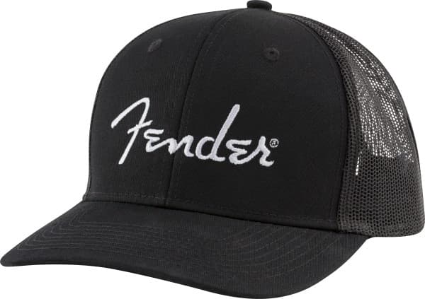 SILVER THREAD LOGO SNAPBACK TRUCKER HAT