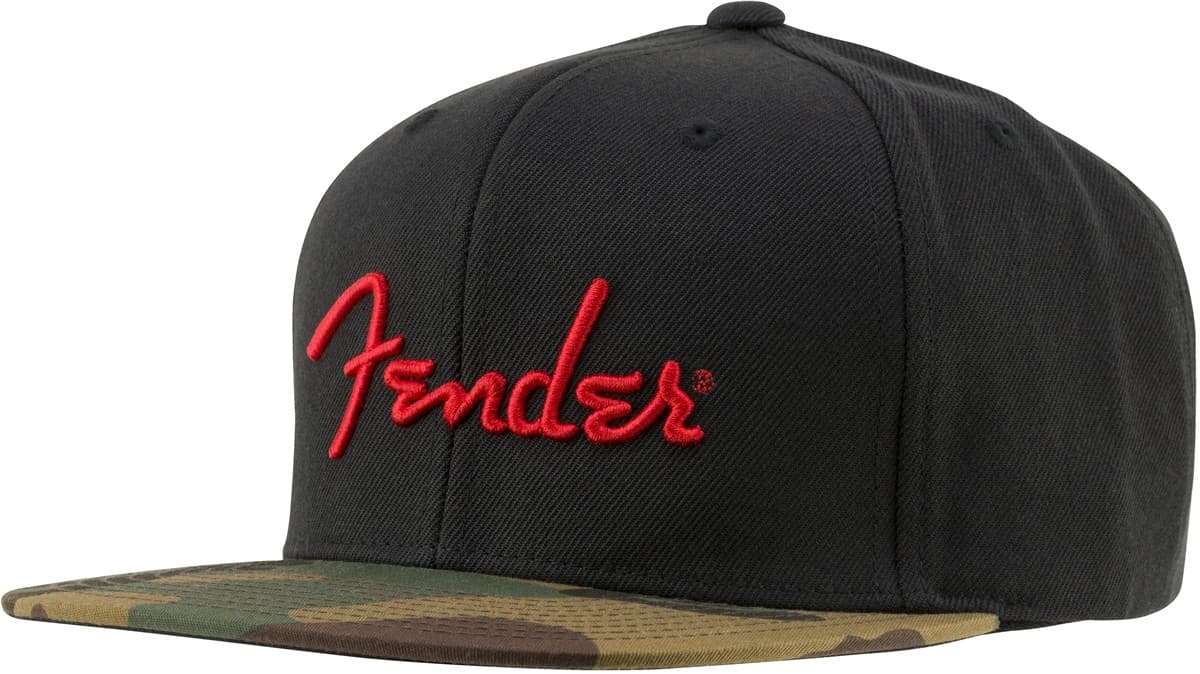 CAMO FLATBILL HAT ONE SIZE FITS MOST