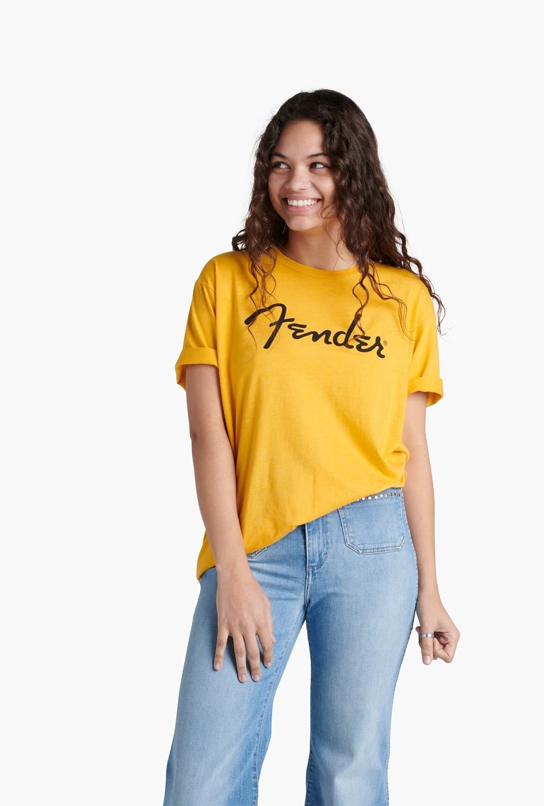 SPAGHETTI LOGO T-SHIRT BUTTERSCOTCH XXL