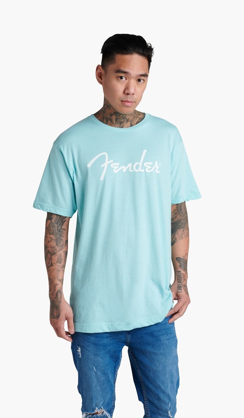 SPAGHETTI LOGO T-SHIRT DAPHNE BLUE XXL
