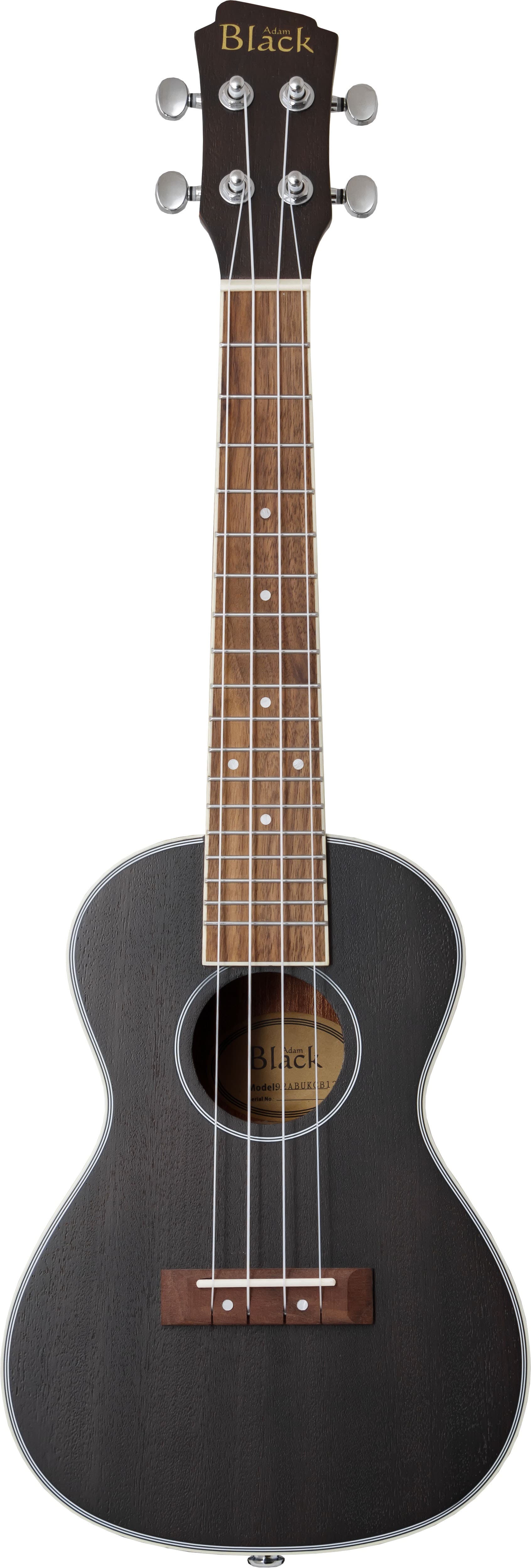 ADAM BLACK CONCERT UKULELE BLACK