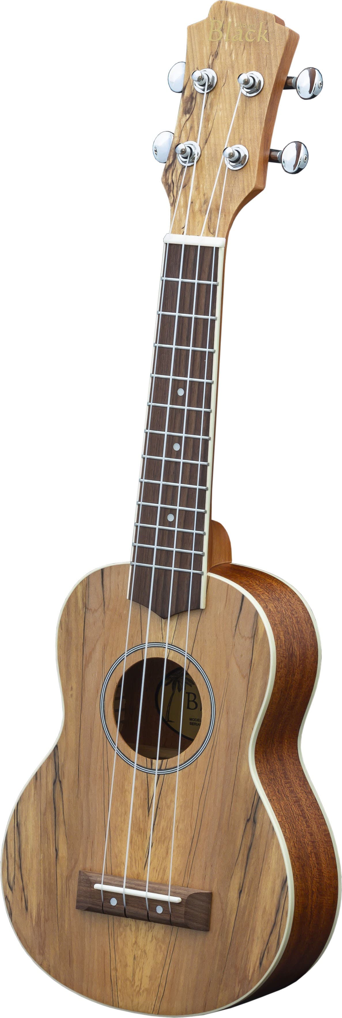 ADAM BLACK SOPRANO UKULELE SPALTED MAPL