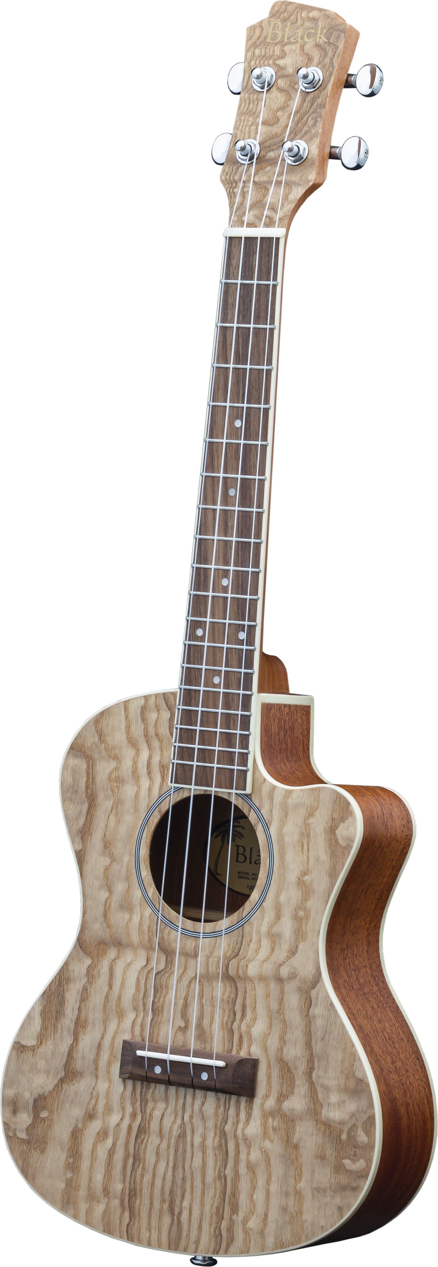 ADAM BLACK TENOR UKE Q/ASH C/WAY ELEC