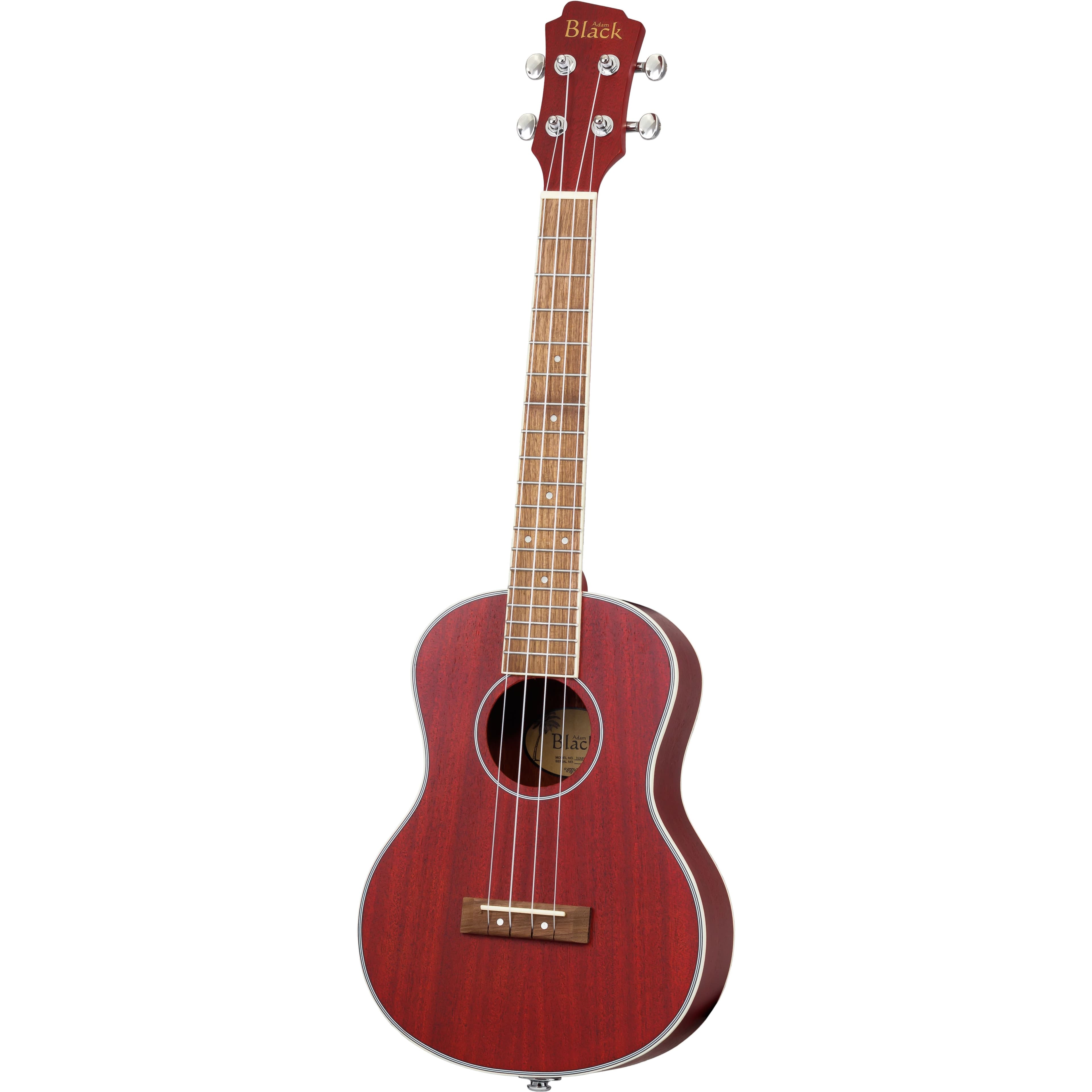 ADAM BLACK TENOR UKULELE WINE RED