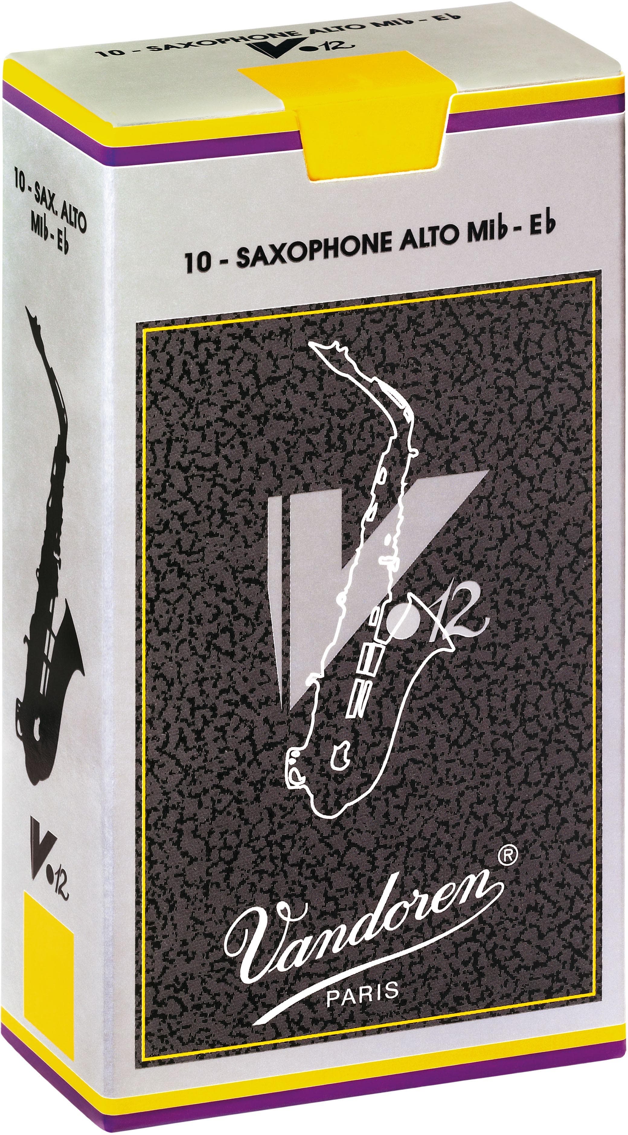 VANDOREN V12 ALTO SAX REED (BOX 10)